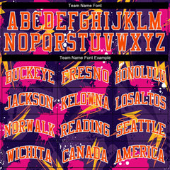 Custom 3D Pattern Design Music Festival Authentic Baseball Jersey